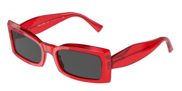 Alain Mikli A05063 BERNELLE Sunglasses, 003/87 TRANSLUCENT RED (RED)