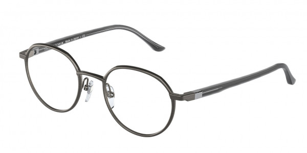 Starck Eyes SH2054T Eyeglasses, 0003 MATT BRUSHED PEWTER (GUNMETAL)
