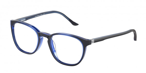 Starck Eyes SH3069 Eyeglasses, 0001 BLACK/ BLUE (BLUE)