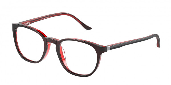 Starck Eyes SH3069 Eyeglasses, 0002 BLACK/RED (RED)