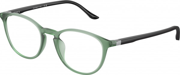 Starck Eyes SH3074 Eyeglasses, 0014 MATTE TRANSPARENT GREEN (GREEN)