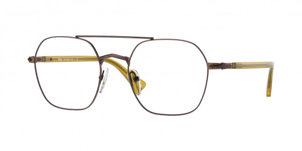Persol PO2483V Eyeglasses, 1107 BROWN (BROWN)