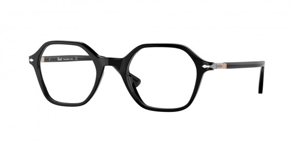 Persol PO3254V Eyeglasses, 95 BLACK (BLACK)