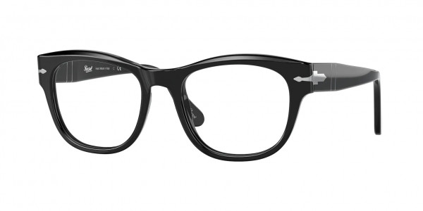Persol PO3270V Eyeglasses, 95 BLACK (BLACK)