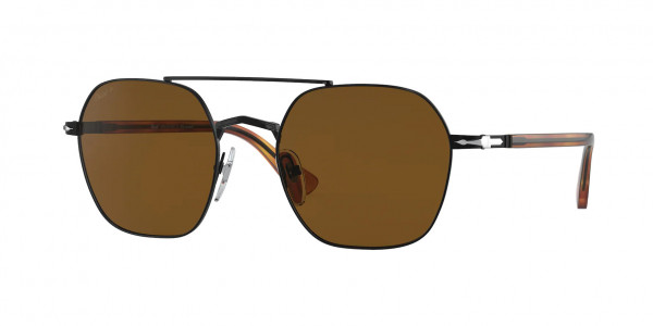 Persol PO2483S Sunglasses, 109157 BLACK (BLACK)