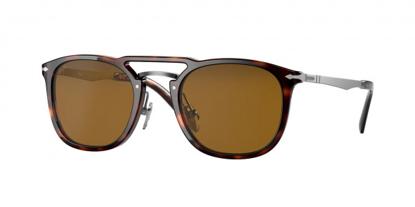Persol PO3265S Sunglasses, 24/33 HAVANA /GUNMETAL (HAVANA)