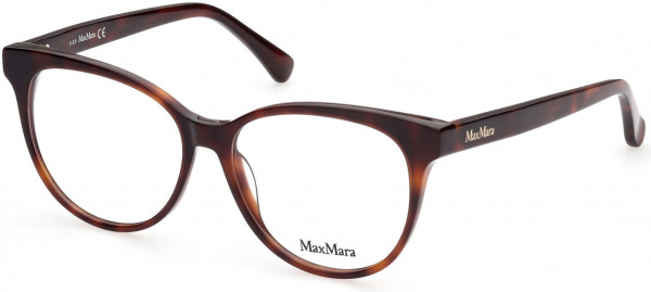 Max Mara MM5012 Eyeglasses, 052 - Shiny Classic Havana