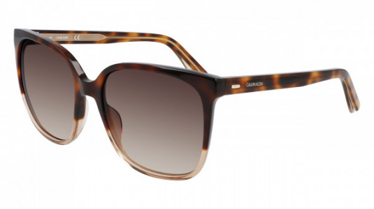 Calvin Klein CK21707S Sunglasses, (221) BROWN HAVANA