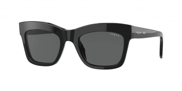 Vogue VO5392S Sunglasses, W44/87 BLACK (BLACK)