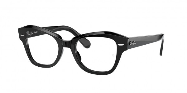 Ray-Ban Optical RX5486 STATE STREET Eyeglasses, 2000 STATE STREET BLACK (BLACK)
