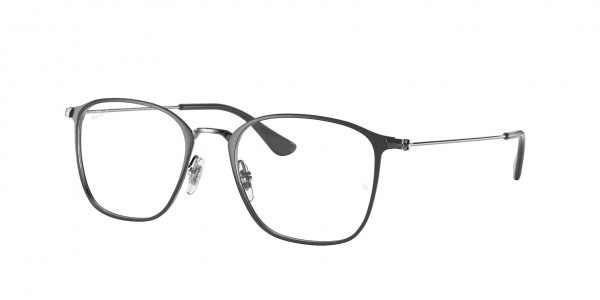 Ray-Ban Optical RX6466 Eyeglasses, 3102 GRAY ON GUNMETAL (GREY)