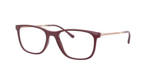 Ray-Ban Optical RX7244 Eyeglasses, 8099 RED CHERRY (RED)