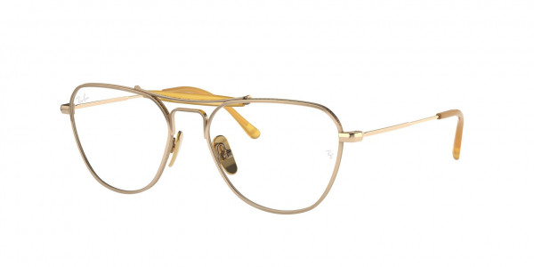Ray-Ban Optical RX8064V Eyeglasses, 1220 GOLD