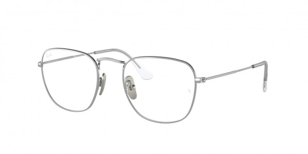 Ray-Ban Optical RX8157V FRANK Eyeglasses, 1224 FRANK SILVER (SILVER)