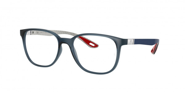 Ray-Ban Optical RX8907M Eyeglasses, F648 TRANSPARENT BLUE (BLUE)