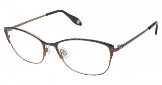 Fysh UK F-3669 Eyeglasses, S202-BROWN