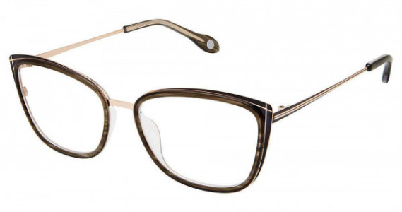Fysh UK F-3666 Eyeglasses, S103-CHARCOAL ROSE GOLD