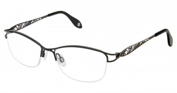 Fysh UK F-3664 Eyeglasses, M100-BLACK GOLD