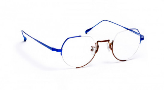 J.F. Rey JF2918 Eyeglasses, ELECTRIC BLUE / BROWN (2595)