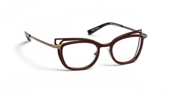 J.F. Rey JF2946 Eyeglasses, LEATHER / ANTIQUE GOLD (9055)