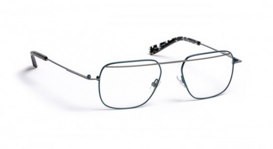 J.F. Rey JF2922 Eyeglasses, BLUE PEACOCK / RUTHENIUM (2015)