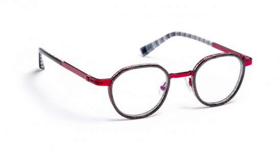 J.F. Rey JF2935 Eyeglasses, 3D BLACK/RED (0530)