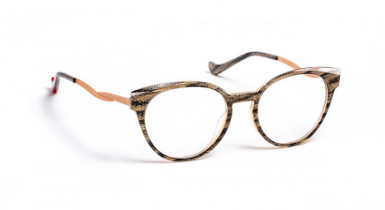 Boz by J.F. Rey LIVIA Eyeglasses, NICE GREY/PINK GOLD (0080)