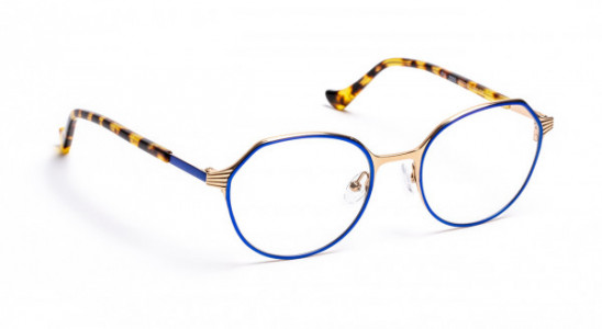 VOLTE FACE PIA Eyeglasses, SATIN BLUE/SHINY PINK GOLD (2555)