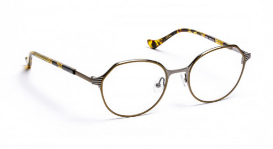VOLTE FACE PIA Eyeglasses, KHAKI/SHINY RUTHENIUM (4909)