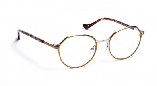 VOLTE FACE PIA Eyeglasses, SATIN GOLD/SHINY SILVER (5015)