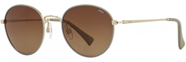 INVU INVU Sunwear INVU-166 Sunglasses, Nude / Gold