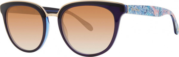 Lilly Pulitzer Portofino Sunglasses, Navy