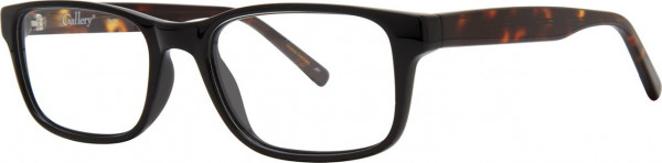 Gallery Taylor Eyeglasses, Black Tortoise