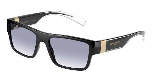 Dolce & Gabbana DG6149 Sunglasses, 501/79 BLACK (BLACK)