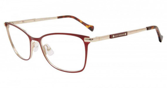 Lucky Brand VLBD124 Eyeglasses, BURGUNDY (0BUR)