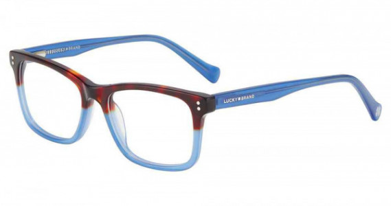 Lucky Brand D724 Eyeglasses, TORTOISE/BLUE (0TBL)