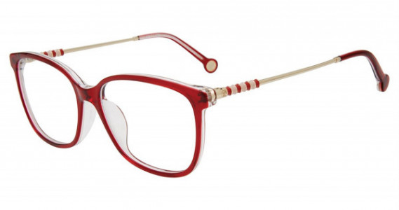 Carolina Herrera VHE852K Eyeglasses, Red 0C9B