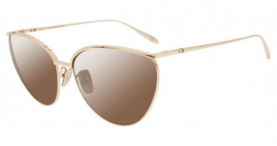 Carolina Herrera SHN069M Sunglasses, Gold 0300