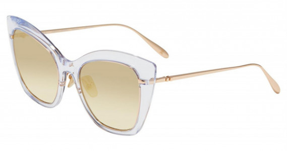 Carolina Herrera SHN608M Sunglasses, Crystal Gold 300G