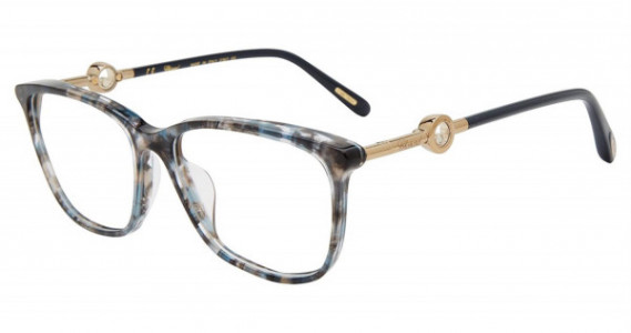 Chopard VCH284S Eyeglasses, Grey Tortoise 01DZ