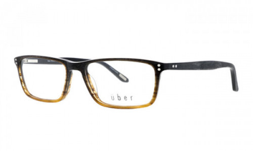 Uber Ram Eyeglasses, Brown Fade