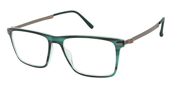 Stepper 30013 STS Eyeglasses, GREEN