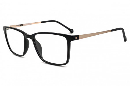 Eyecroxx EC548U LIMITED STOCK Eyeglasses, C1 Black Gold