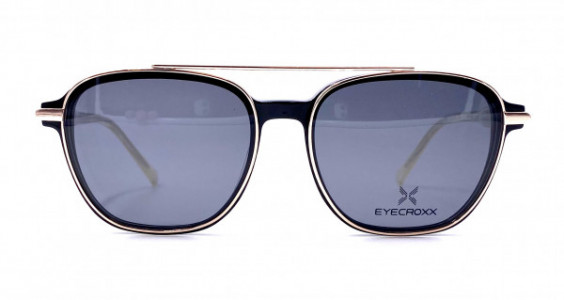 Eyecroxx EC622AD Eyeglasses, C1 Black Crystal