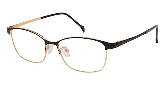 Stepper 74015 SI Eyeglasses, BLACK