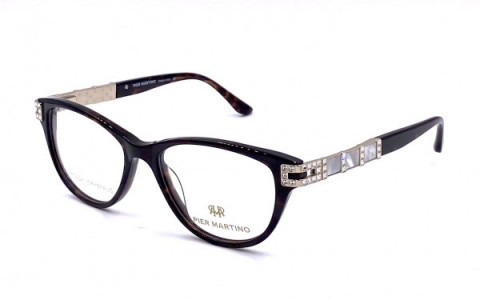 Pier Martino PM6555 LIMITED STOCK Eyeglasses, C2 Demi Amber Pearl