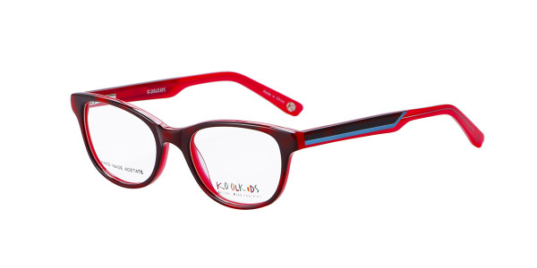 Alpha Viana K-2559 Eyeglasses, C3 - Demi/Rojo