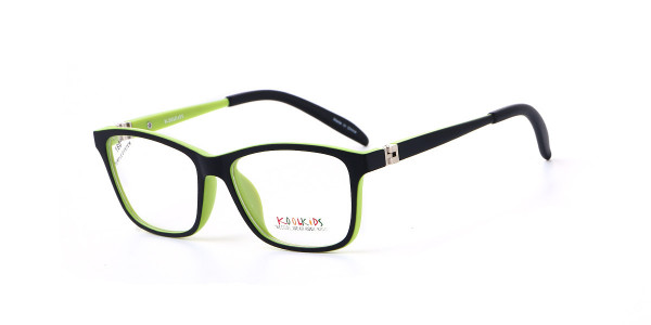 Alpha Viana K-2564 Eyeglasses, C3- matte blk/ green