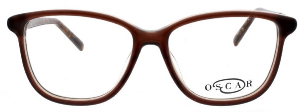O by Oscar de la Renta OSL465 Eyeglasses, 200 Crystal Brown