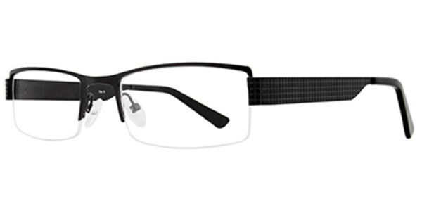 Buxton by EyeQ BX15 Eyeglasses, Black